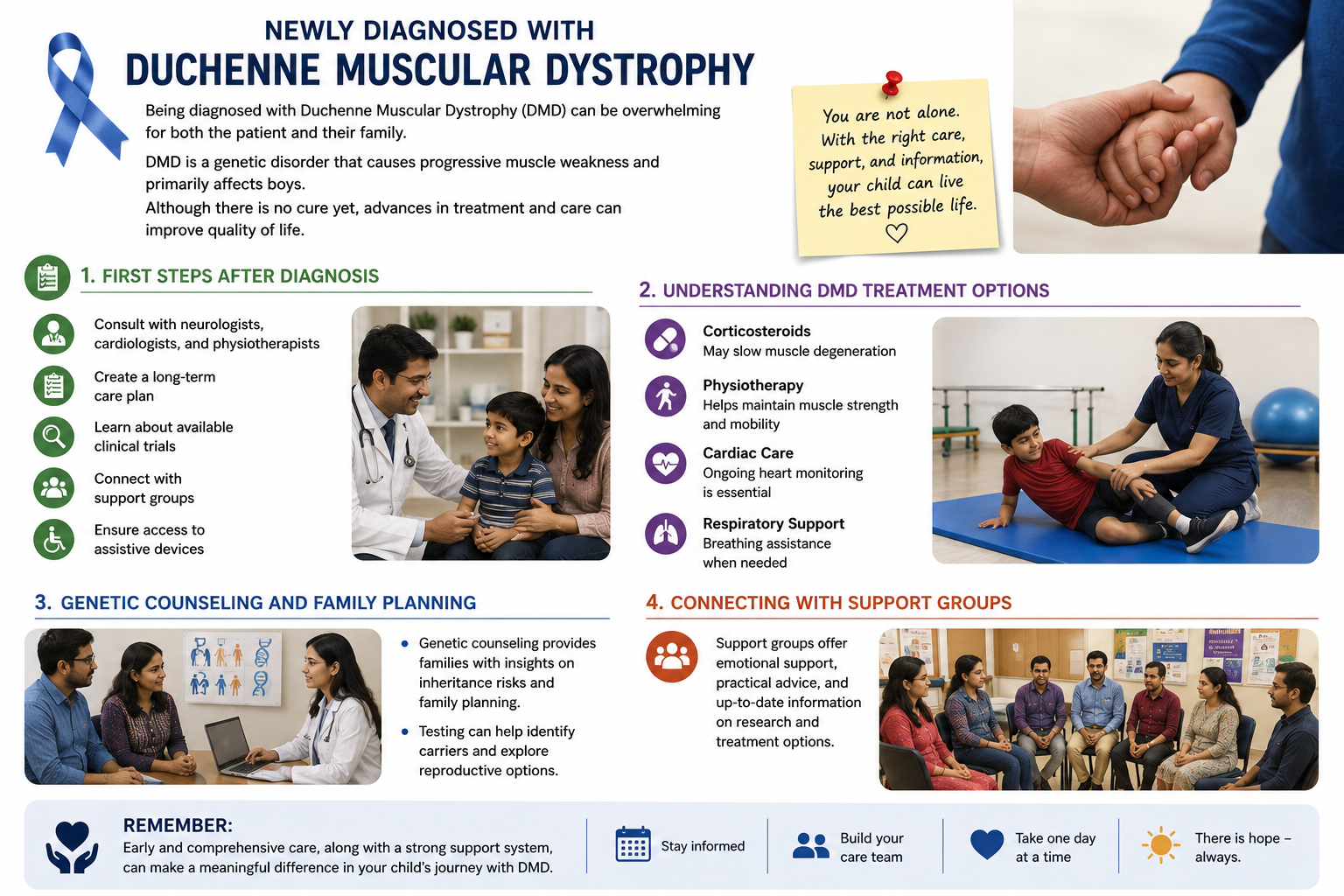 Newly Diagnosed with Duchenne Muscular Dystrophy